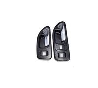 ETIGBG Manija Puerta Interior Coche para Accord 1994 1995 1996 1997 Manija Interior Puerta 72165SV4A01 2 Piezas 4 Piezas Cromo Negro(Front Pair)