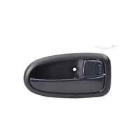 ETIGBG Manija Puerta Interior Coche para Hyundai para Matrix/para Lavita 2001-2010 Negro/Cromo 82610-17010 Manija Interior De La Puerta Interior Delantera Trasera Izquierda Derecha(Black Right)