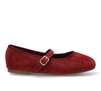 Etika Bailarinas de Vestir para Niña, Merceditas Metalizadas con Lazo, Zapato Plano para Fiesta, Boda y Comunión, Modelo 63315 Burdeos - 30