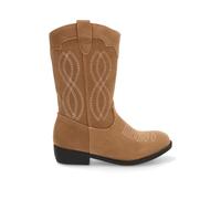 Etika Botas Camperas para Niña, Bota de Estilo Cowboy con Cierre de Cremallera, Tacón Bajo y Cómodo, Modelo 110556 Taupe - 31