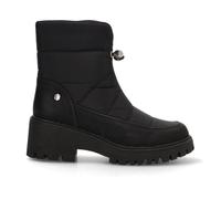 Etika Botas Militares de Plataforma para Mujer, Botín Acolchado con Suela Track, Tacón de 6cm y Cierre con Cremallera, Modelo 11117 Negro - 41