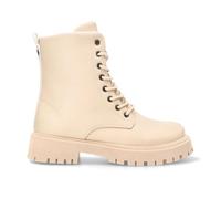 Etika Botas Militares de Plataforma para Mujer, Botines de Invierno con Forro de Pelo y Suela Track, Cierre con Cremallera, Modelo 11049 Beige - 38