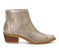 Etika Botines Calados de Entretiempo para Mujer, Diseño Casual de Caña Corta con Cremallera y Tacón Medio de 5cm, 31129 Oro - 40