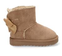 Etika Botines de Invierno para Niña, Bota Forrada con Pelo Estilo Australiano y Lazo Decorativo, Calzado Cómodo Slip-On, Modelo 10918