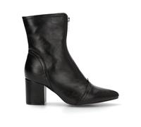 Etika Botines de Tacón Ancho para Mujer, Moderno Botín de Punta Almendrada con Cremallera Frontal, Tacón de 6,5cm, Modelo 32022 Negro - 36