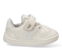 Etika Zapatillas Barefoot para Niño/a, Calzado Respetuoso Flexible con Puntera Ancha y Cierre de Velcro, Ideal para Primeros Pasos, Modelo 52460 Blanco - 27