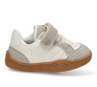 Etika Zapatillas Barefoot para Niño/a, Calzado Respetuoso Flexible con Puntera Ancha y Cierre de Velcro, Ideal para Primeros Pasos, Modelo 52460 Gris - 25