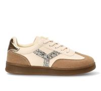 Etika Zapatillas Casual para Niña, Deportivas de Estilo Clásico con Suela de Goma, Calzado Cómodo para Colegio y Uso Diario, Modelo 52452 Oro - 34