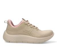 Etika Zapatillas Deportivas para Mujer, Calzado Ligero y Transpirable con Plantilla Memory Foam, Zapatilla de Running para Caminar y Gimnasio, Modelo 50015 Beige - 38