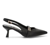 Etika Zapatos de Tacón Fino para Mujer, Elegante Zapato de Salón de Punta Fina con Pulsera al Tobillo, Tacón de 6cm, Ideal para Fiesta y Boda, Modelo 63304 Negro - 39