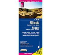 Etiopía, Eritrea, Somalia, Yibuti, mapa impermeable de carreteras. Escala 1:1.800.000 impermeable. Reise Know-How.: world mapping project (Ethiopia / Somalia / Djibouti / Eritrea (1:1.800.000))