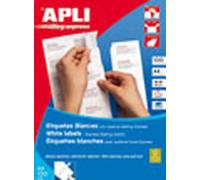 Etiqueta adhesiva apli 1276 tamaño 70x42,4 mm para fotocopiadora lase