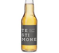 Etiqueta adhesiva botella | Regalo testigo de boda mujer: «Quieres ser mi testigo» | Etiquetas adhesivas personalizadas | Adecuado para diferentes tipos de botellas (Texto (f))