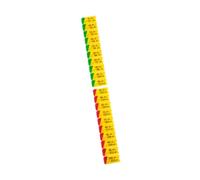 Etiqueta adhesiva para disyuntor, para gimnasio, entrenamiento, artículos deportivos, 3,2 x 1,2 cm, 5 a 100 kg, 3,2 x 1,2 cm