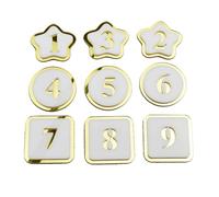 Etiqueta adhesiva para números de casillero, números de buzón, números de casa, calcomanías de números de señal decorativa, número de mesa redonda, números de mesa de acrílico para restaurante