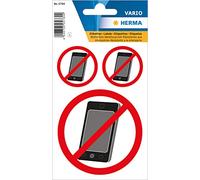 Etiqueta adhesiva Prohibido Teléfono Móvil blanco Herma