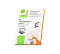 Etiqueta Adhesiva Q-Connect 100 Hojas A4 14 Etiquetas 105x42,3 mm
