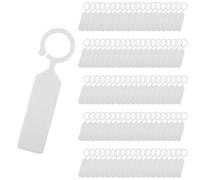 Etiqueta árbole Planta Jardinería, Colgante árbol Aire Libre Impermeable Plástico Semilla Vivero Plántula Marcadore Granja Huerto Garden Label Semillero Decoración Jardín Interiore Perforada Colgar