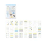 Etiqueta autoadhesiva multifuncional de indexado para con revestimiento de PET para aplicación en varias texturas Etiqueta autoadhesiva de nota de cuenta manual