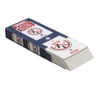 Etiqueta colgante de advertencia LOTO T100 ABUS, grandes, en dispensador de 100 unid.