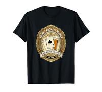 Etiqueta de Cerveza Pocket Rockets Pilsner The River para Jugadores de póker Camiseta