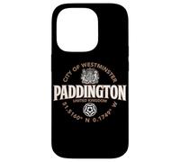Etiqueta de coordenadas de la Ciudad de Paddington de Westminster 2C Carcasa para iPhone 14 Pro