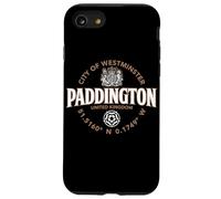 Etiqueta de coordenadas de la Ciudad de Paddington de Westminster 2C Carcasa para iPhone SE (2020) / 7/8