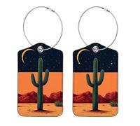 Etiqueta de equipaje AI Desert para maletas de mujeres y niños