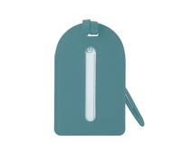 Etiqueta de equipaje de cuero por Wasama | Viaje, etiqueta de bolsa, vacaciones, vacaciones | Protección RFID | The TagAlong - Bubble Gum Pink