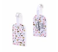 Etiqueta de equipaje inspiradora para beber vino, despedida de soltera, regalo de vida individual para mujer, Etiqueta de advertencia