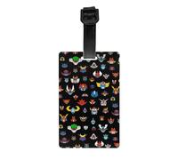 Etiqueta de identificación con logotipo de robot UFO Goldorak Grendizer Mazinger Z para maleta