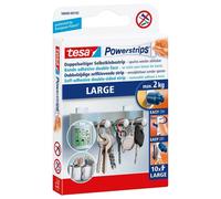 Tesa tiras adhesivas powerstrips grandes (10 unidades)
