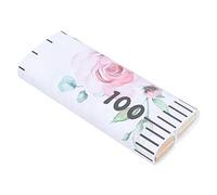 Etiqueta de la Pared de la Tabla de Crecimiento Infantil, Juguete de Decoración de Medida de de Dibujos Animados con Varilla de Madera, para los (5)