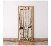 Etiqueta De La Puerta 3D 90X200Cm Madera Moteada Vintage Papel Mural Vinilo Puerta Etiqueta De La Pared Dormitorio Cocina Baño Decoración Autoadhesiva Impermeable Adhesivo Puerta