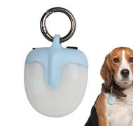 Etiqueta de Perro Brillante, Luces para Perros para Caminar de Noche - Luces para Perros con Clip iluminadas de 360 Grados para Caminar de Noche | Linterna LED para, Luces con Clip para colla