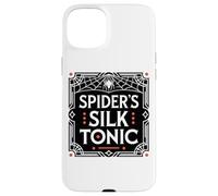 Etiqueta de poción de Halloween con tónico de Seda de araña Carcasa para iPhone 15 Plus