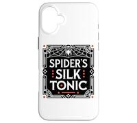 Etiqueta de poción de Halloween con tónico de Seda de araña Carcasa para iPhone 16 Plus