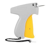 Etiqueta de precio de ropa Pistola etiquetadora de prendas Máquina etiquetadora de agujas Diseño de mango ergonómico liviano y duradero para tiendas minoristas Tiendas Gris