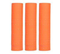 Etiqueta de precios de 3 tubos 15000pcs Price de una sola Etiqueta 21x12 mm compatible con M5500 MX5500 AK813 HG979 (Rojo)
