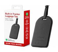 Etiqueta de seguimiento de equipaje compatible con Apple Find My Smart Maleta, localizador de cartera de llaves, buscador de artículos de viaje, solo iOS, Find My App, impermeable, batería