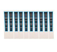 Etiqueta de violín 4/4 Accesorios para instrumentos Guía de notas, Guía de diapasón, Etiqueta de guía Tabla de(BC03 1/8 blue edge)
