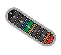 Etiqueta de visualización de temperatura | Indicador de color para taza de café, botella de té, vaso de agua, lata, prueba de bebidas, adhesivo termómetro - banda sensible al calor