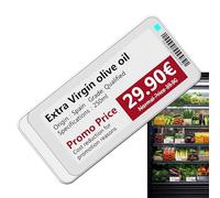 Etiqueta Electrónica Para Estantes: Tablero Digital Para Estantes, Panel De Precios Inteligente, Pantalla De Etiquetas Electrónicas, Tarjeta De Señalización Inalámbrica, Almohadilla De Etiquetas Magné