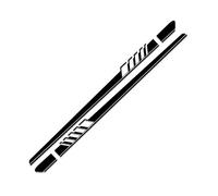 Etiqueta engomada de la etiqueta de la falda lateral del coche para AMG Edition 507 Racing Stripe Side Body W204 W205