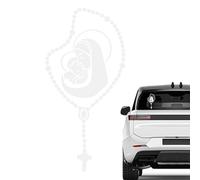 Etiqueta engomada de la fe de la ventana del coche,Pegatinas decorativas para padres e hijos del coche, Calcomanías decorativas para padres e hijos, Calcomanías creativas resistentes a los arañazos pa