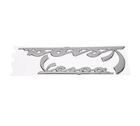 Etiqueta Engomada de la Insignia de la Motocicleta, Etiqueta Engomada del Emblema Calcomanía Tridimensional para GTS300 LX125 LX150 IE Sprint Primavera 300 LX LXV Super(Plata)