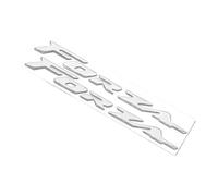 Etiqueta Engomada De La Insignia Del Emblema De Forza 3D Para Honda FORZA 125 300 Logo Marca Símbolo Carenado Lateral Horizonte (Color : Silver, Size : Normalcy)