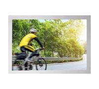 Etiqueta engomada de la licencia comercial - Etiqueta engomada de la exhibición de la licencia comercial | de la pared del marco de la foto, marcos magnéticos autoadhesivos de perforación gra