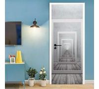 Etiqueta Engomada De La Puerta 3D Espacio Del Corredor Del Túnel 80 X 200 Cm Mural Autoadhesivo Decoración Del Hogar Pegatinas De Pared Dormitorio Sala De Estar Póster Removible Pegatinas -6449247138