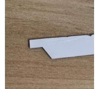 Etiqueta engomada del aspecto 3D del coche 4x Harman / Kardon Altavoz de alta fidelidad Altavoz de Audio 3D Pegatina de insignia de aluminio Emblema Estéreo 43x5mm Etiqueta engomada del aspecto 3D del